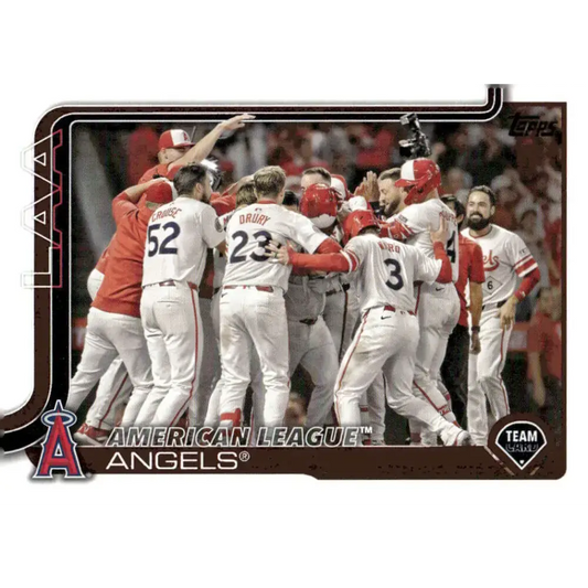 2025 Topps #85 Angels NM-MT Los Angeles Angels Baseball Card