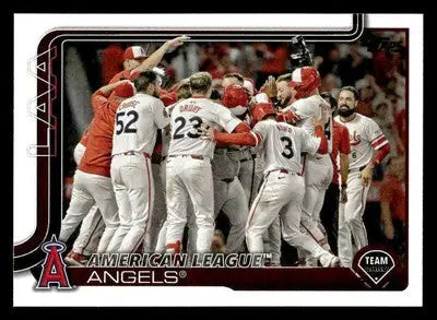 2025 Topps #85 Los Angeles Angels - Baseball Card Single