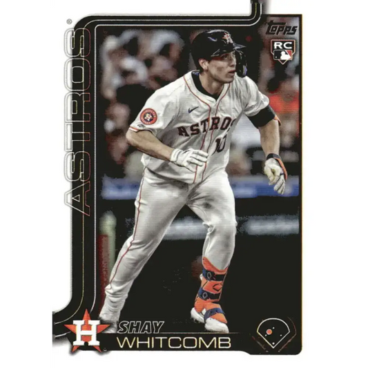 2025 Topps #87 Shay Whitcomb NM-MT RC Rookie Houston Astros Baseball Card - Baseball Card Single