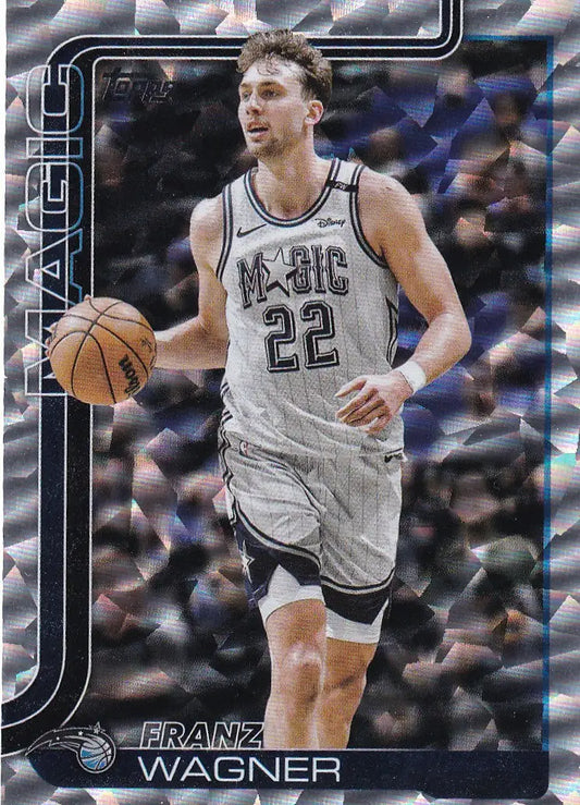 2025 TOPPS #88 FRANZ WAGNER DIAMONTE- ORLANDO MAGIC - Basketball Card Single