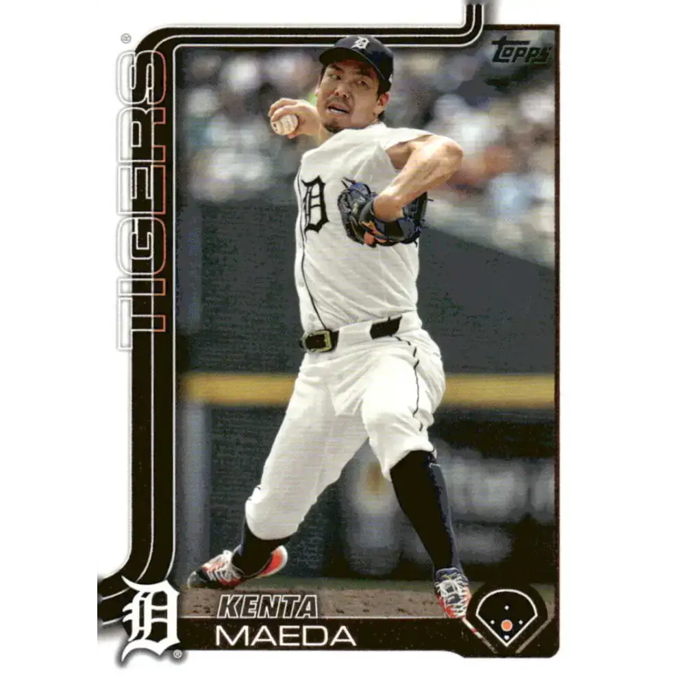 2025 Topps #91 Kenta Maeda NM-MT Detroit Tigers Baseball Card - Baseball Card Single