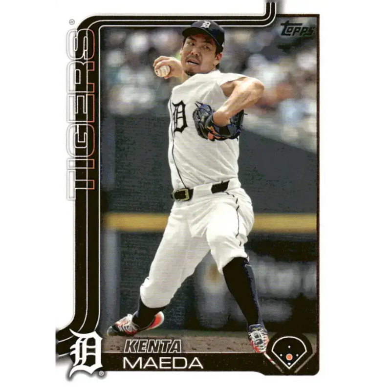 2025 Topps #91 Kenta Maeda NM-MT Detroit Tigers Baseball Card - Baseball Card Single