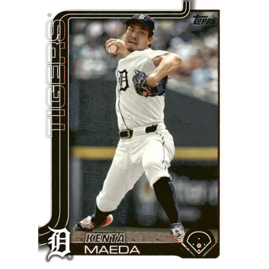 2025 Topps #91 Kenta Maeda NM-MT Detroit Tigers Baseball Card - Baseball Card Single