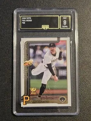 2025 Topps #98 Paul Skenes GMA 9 - Baseball Card Single