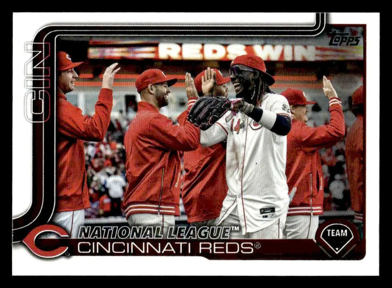 2025 Topps #99 Cincinnati Reds - Baseball Card Single