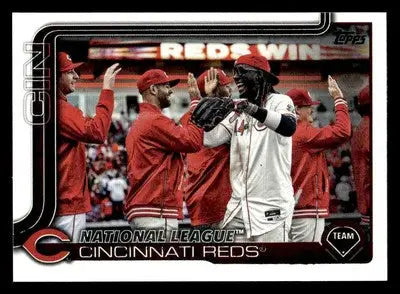 2025 Topps #99 Cincinnati Reds - Baseball Card Single