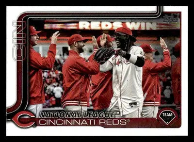 2025 Topps #99 Cincinnati Reds - Baseball Card Single