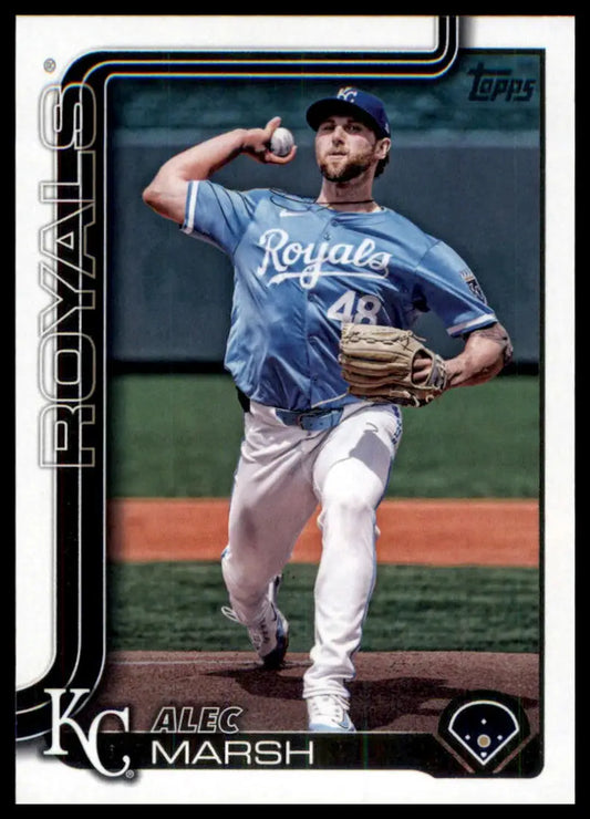 2025 Topps Alec Marsh 607 Kansas City Royals NM - Baseball Card Single