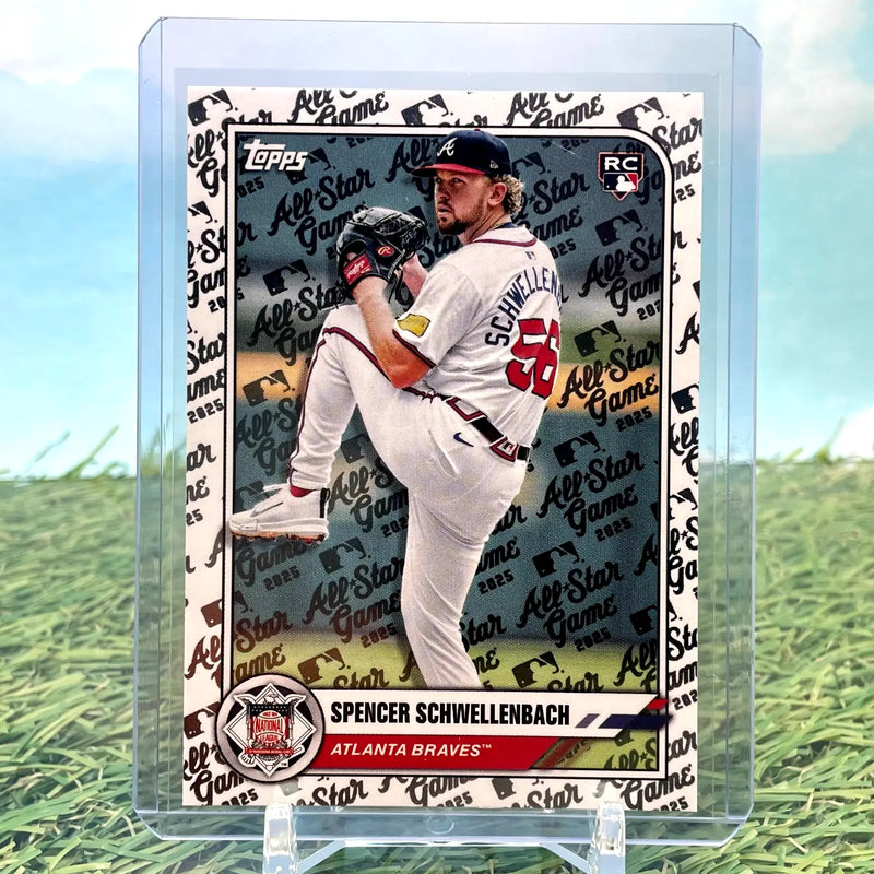 2025 Topps All-Star Game #48 Spencer Schwellenbach Rookie Atlanta Braves - Baseball Card Single