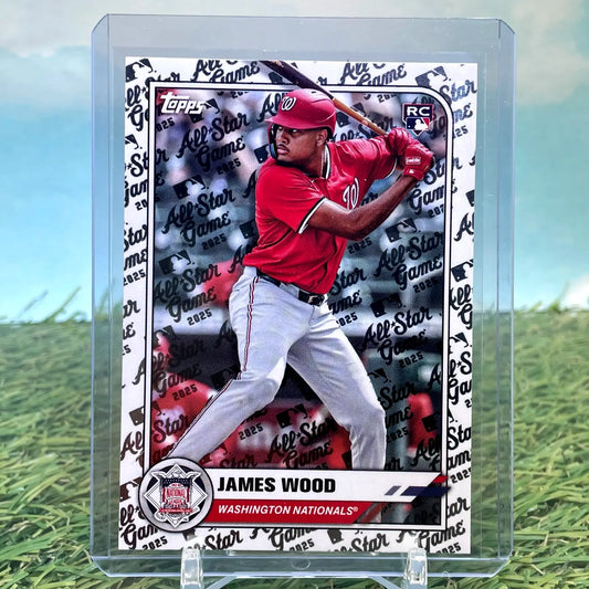 2025 Topps All-Star Game #65 James Wood Rookie Washington Nationals - Baseball Card Single