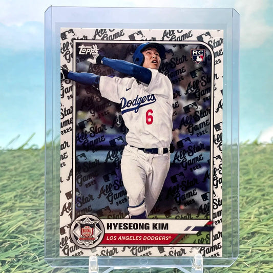 Hyeseong Kim baseball card from 2025 Topps All Star Game Hyeseong Rookie RC