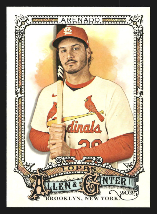 2025 Topps Allen & Ginter #130 Nolan Arenado St. Louis Cardinals - Baseball Card Single