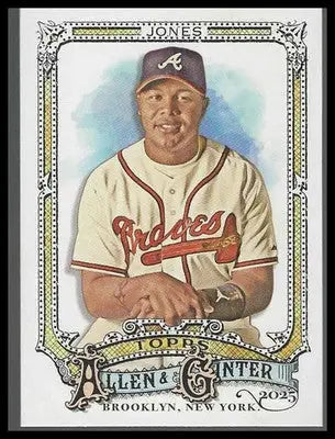 2025 Topps Allen & Ginter #190 Andruw Jones Atlanta Braves