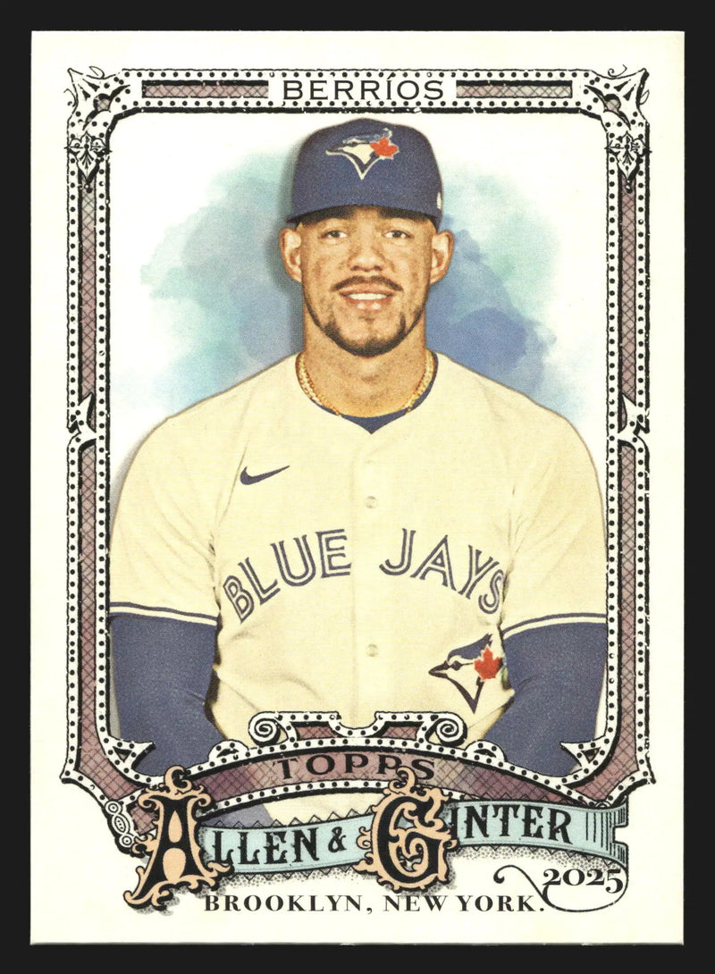 2025 Topps Allen & Ginter #243 Jose Berrios Toronto Blue Jays - Baseball Card Single