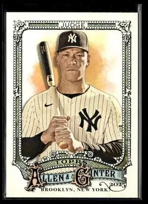 2025 Topps Allen & Ginter Aaron Judge #122 New York Yankees