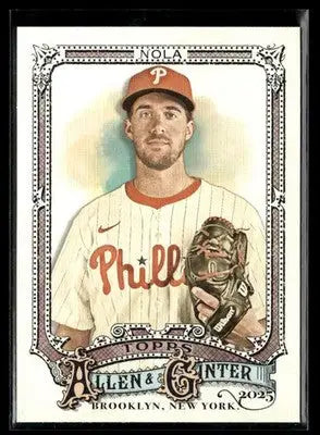 2025 Topps Allen & Ginter Aaron Nola #231 Philadelphia Phillies