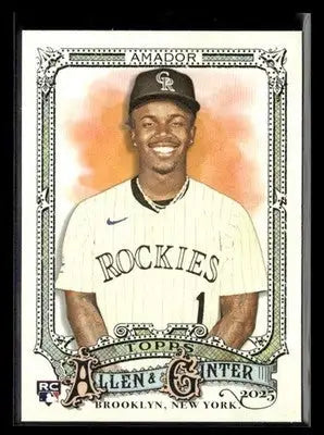 2025 Topps Allen & Ginter Adael Amador #102 RC Colorado Rockies
