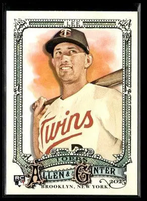 2025 Topps Allen & Ginter Brooks Lee #73 RC Minnesota Twins