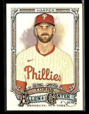 2025 Topps Allen & Ginter Bryce Harper #146 Philadelphia Phillies