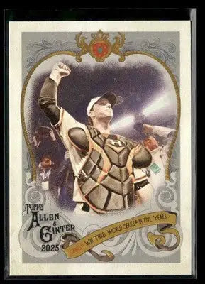 2025 Topps Allen & Ginter Buster Posey #SV-9 Sweet Victory San Francisco Giants