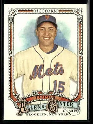 2025 Topps Allen & Ginter Carlos Beltrán #153 New York Mets