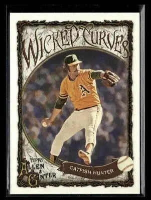 2025 Topps Allen & Ginter Catfish Hunter #WC-30 Wicked Curves Oakland Athletics