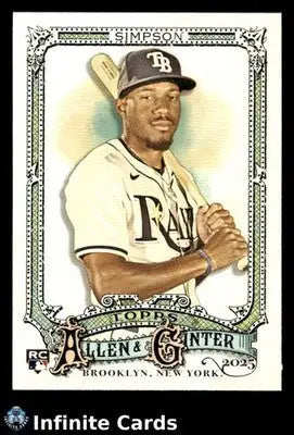2025 Topps Allen & Ginter CHANDLER SIMPSON #297 RC [Base] Tampa Bay Rays RC