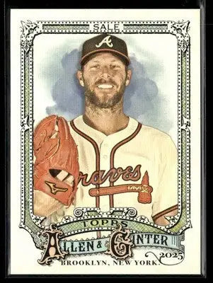 2025 Topps Allen & Ginter Chris Sale #144 Atlanta Braves