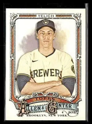2025 Topps Allen & Ginter Christian Yelich #111 Milwaukee Brewers