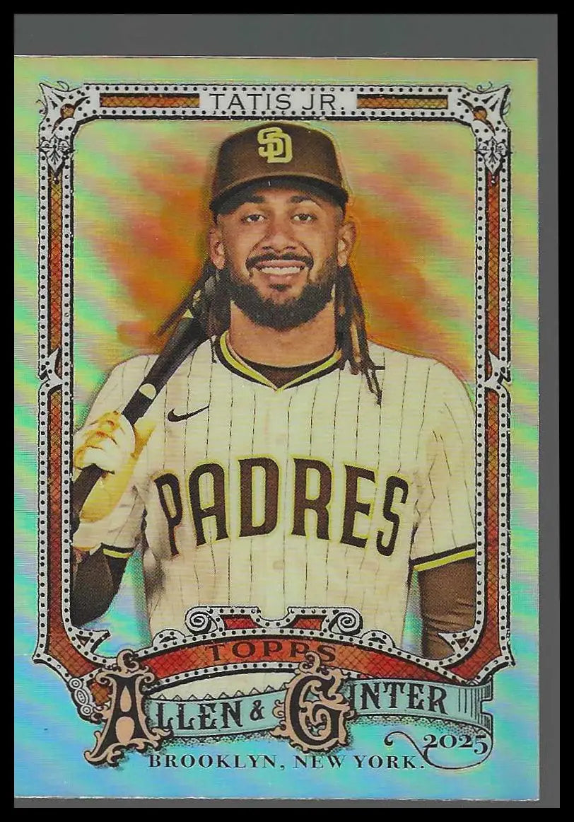 2025 Topps Allen & Ginter Chrome Refractor #139 Fernando Tatis Jr. - Baseball Card Single