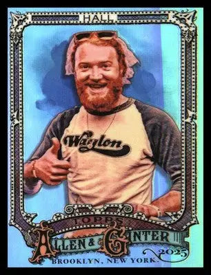 2025 Topps Allen & Ginter Chrome Refractor #256 John Hall - Baseball Card Single