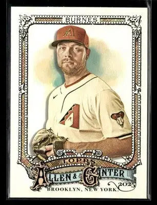 2025 Topps Allen & Ginter Corbin Burnes #195 Arizona Diamondbacks