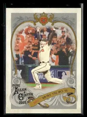 2025 Topps Allen & Ginter Freddie Freeman #SV-5 Sweet Victory Atlanta Braves