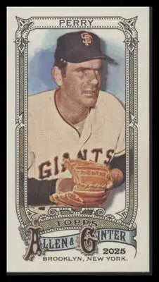 2025 Topps Allen & Ginter Gaylord Perry #305 Mini San Francisco Giants