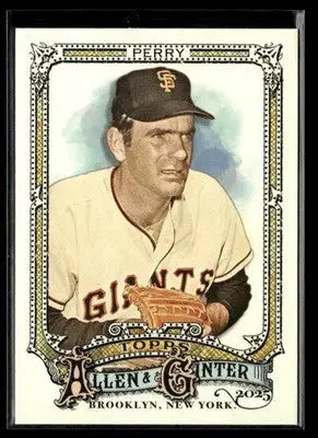 2025 Topps Allen & Ginter Gaylord Perry #305 San Francisco Giants