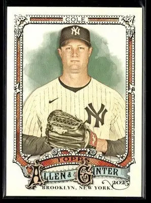 2025 Topps Allen & Ginter Gerrit Cole #88 New York Yankees