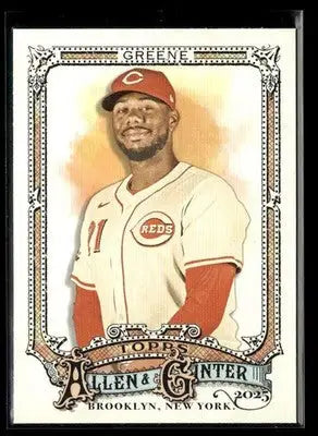 2025 Topps Allen & Ginter Hunter Greene #188 Cincinnati Reds