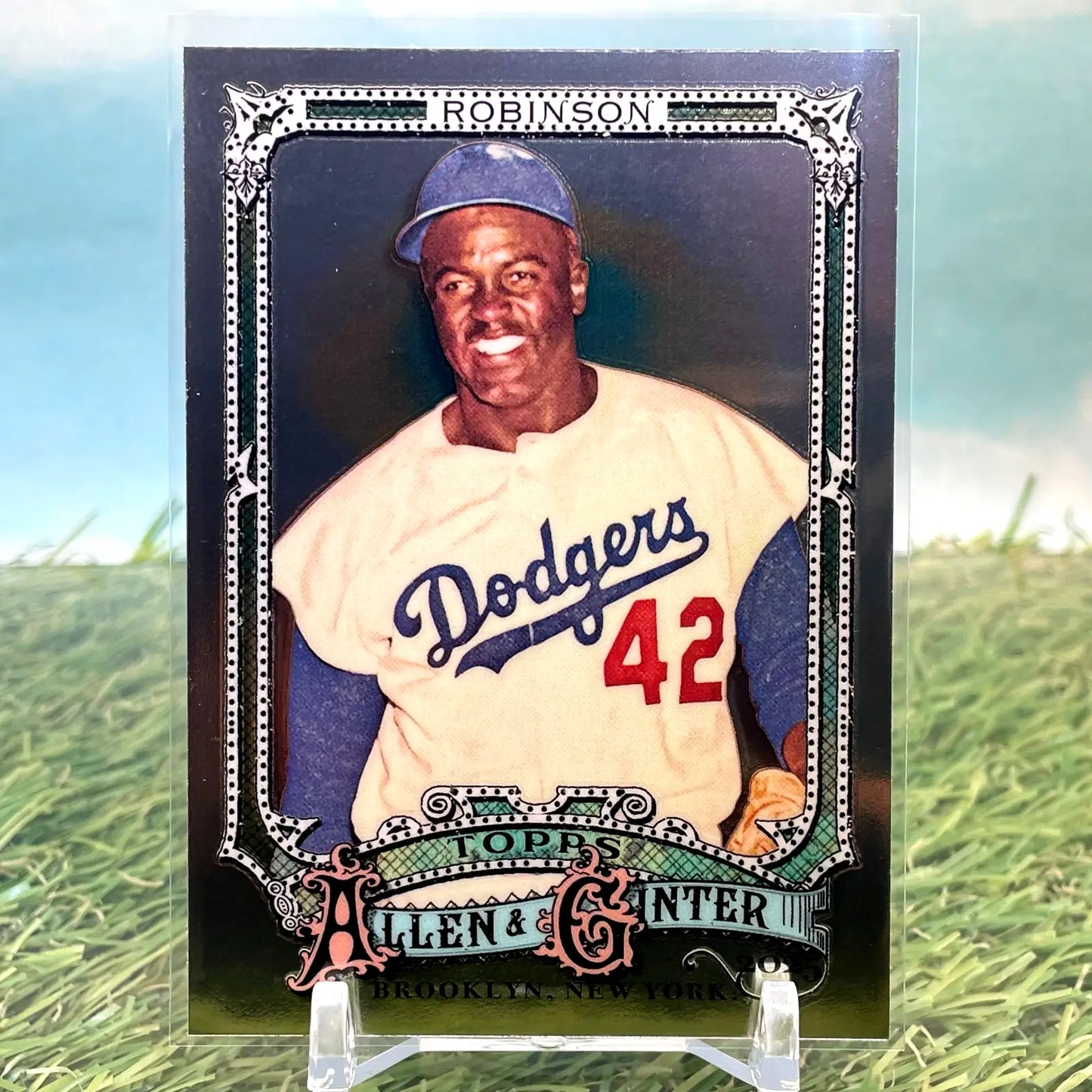 2025 TOPPS ALLEN & GINTER Jackie Robinson #31 Silver Portrait Parallel - Baseball Card Single