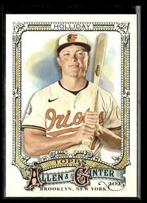 2025 Topps Allen & Ginter Jackson Holliday #194 Baltimore Orioles