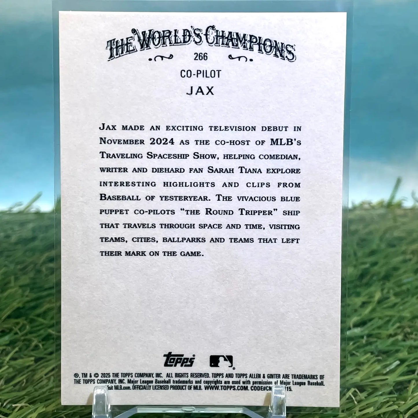 2025 Topps Allen & Ginter JAX #266 - Baseball Card Single