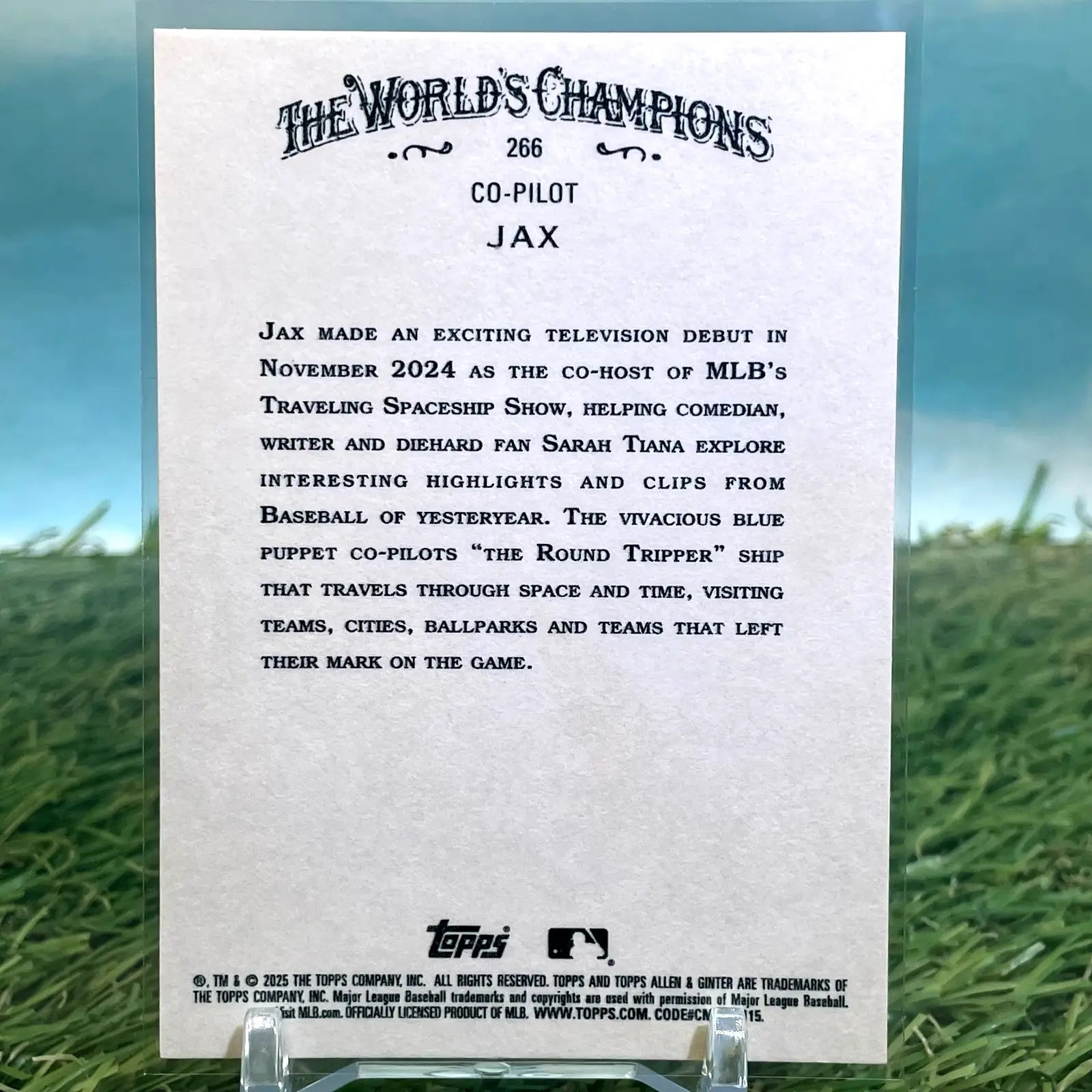 2025 Topps Allen & Ginter JAX #266 - Baseball Card Single