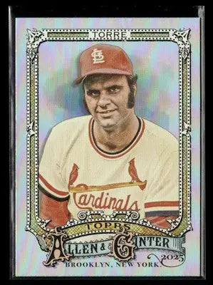 2025 Topps Allen & Ginter Joe Torre #27 Chrome Refractor St. Louis Cardinals