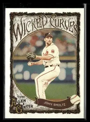 2025 Topps Allen & Ginter John Smoltz #WC-34 Wicked Curves Atlanta Braves