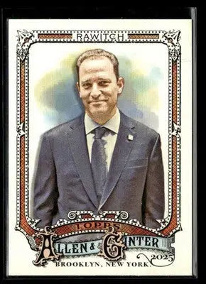 2025 Topps Allen & Ginter Josh Rawitch #269 President Baseball Hall of Fame