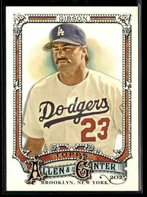 2025 Topps Allen & Ginter Kirk Gibson #17 Los Angeles Dodgers