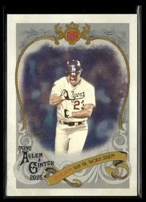 2025 Topps Allen & Ginter Kirk Gibson #SV-27 Sweet Victory Los Angeles Dodgers