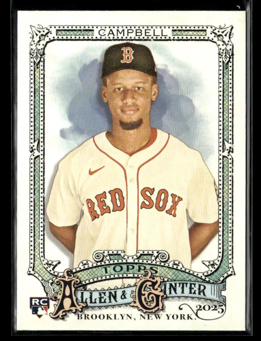 2025 Topps Allen & Ginter Kristian Campbell #89 RC Boston Red Sox