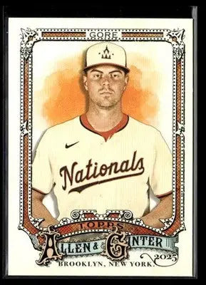 2025 Topps Allen & Ginter MacKenzie Gore #244 Washington Nationals