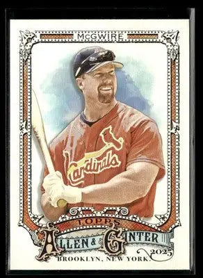 2025 Topps Allen & Ginter Mark McGwire #2 St. Louis Cardinals