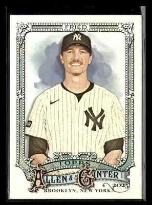 2025 Topps Allen & Ginter Max Fried #207 New York Yankees
